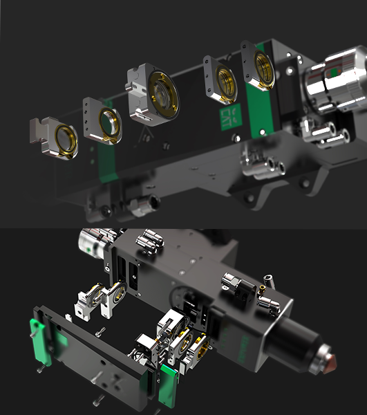 Vikzion Raytools BS06K-CAT 6000W Intelligent Laser Cutting Head - Image 3